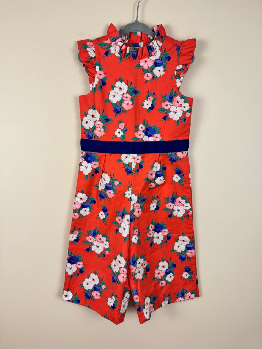 Janie & Jack Floral Jumpsuit